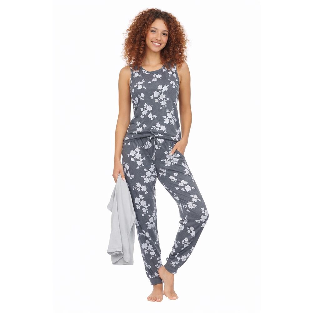 Honeydew 3pc Lounge Set Floral Jogger Pajama Women S NWT